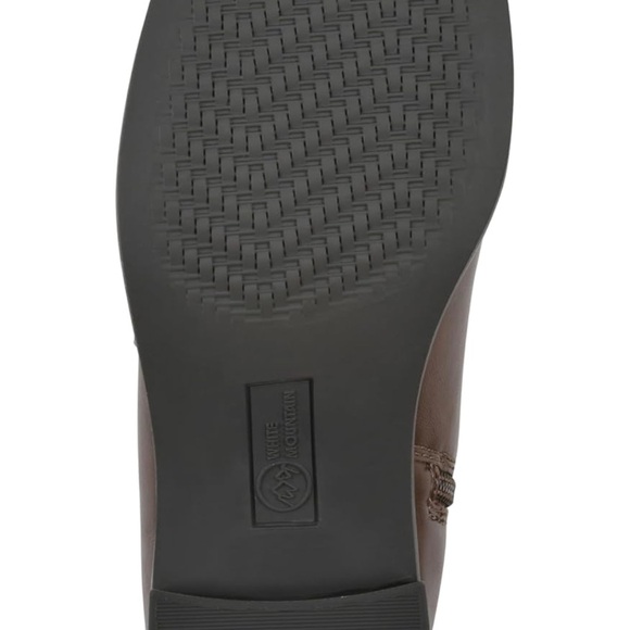 White Mountain Harrows Women’s Ankle Boots Sz 11 Mocha Brown Smooth Leather NIB - Picture 7 of 7